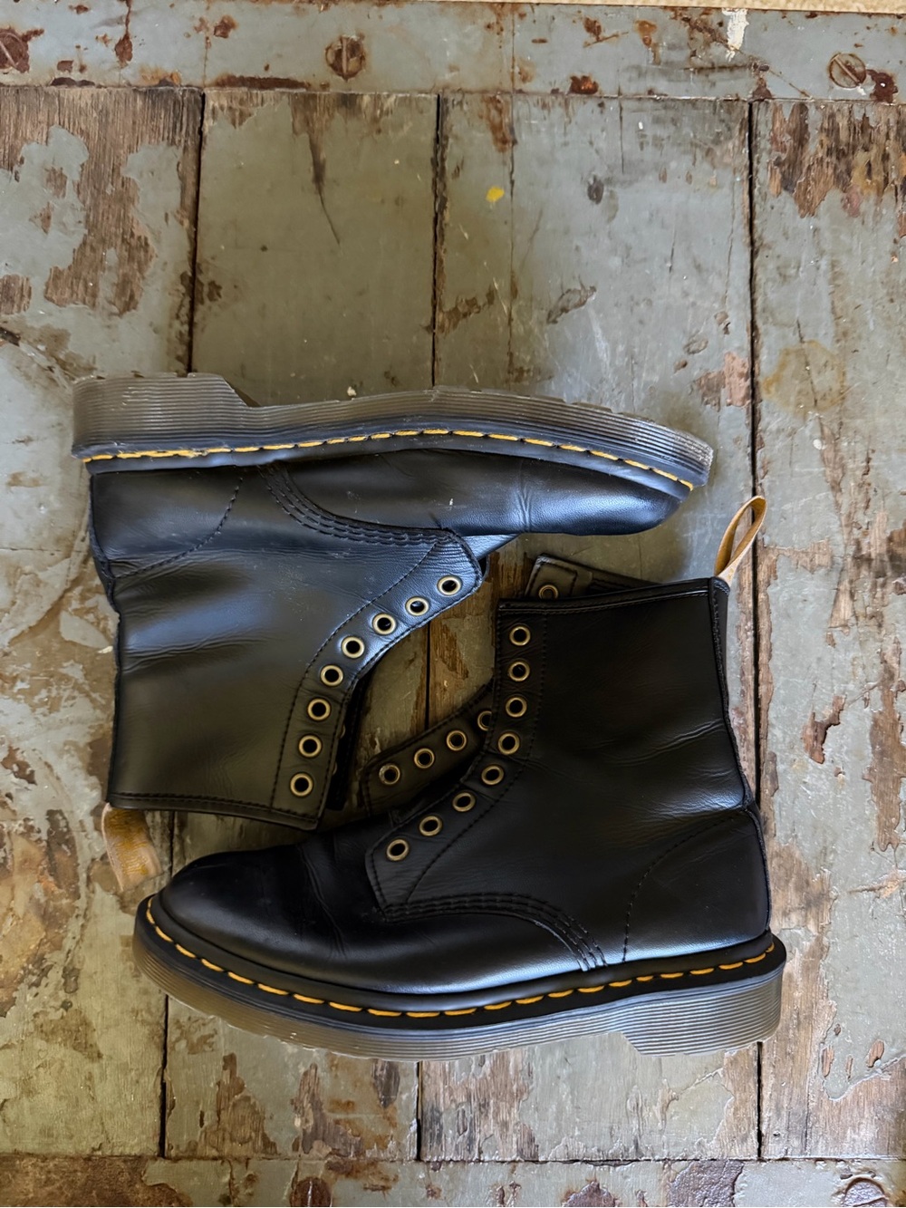 Dr. Martens 14045 Vegan Lace Up 8-Eye Boots